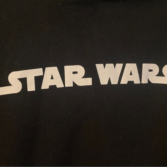 Star Wars Graphic Image Hoodie Sweatshirt ~ Black ~ Adult Size Small - Picture 2 of 4